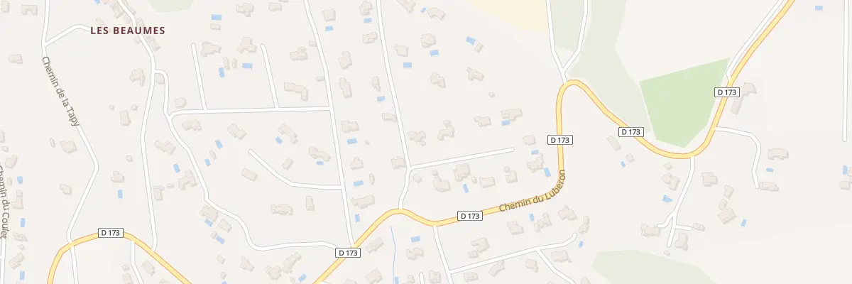 Plan du 5128 Les Beaumes à Puget