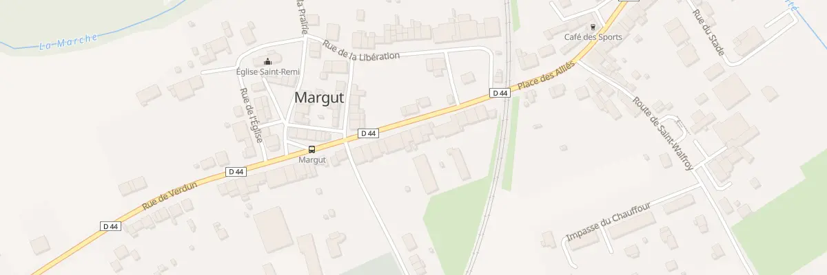 Plan du 9 Rue de Verdun à Margut