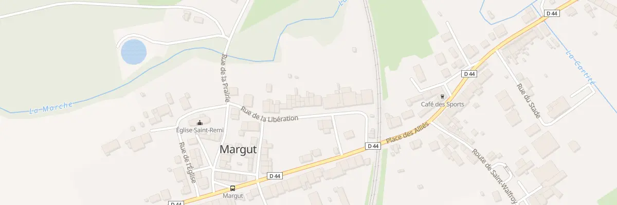 Plan du 5222 Rue de la Liberation à Margut