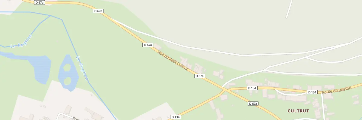 Plan du 11 Rue du Petit Cultrut à Roches-Bettaincourt