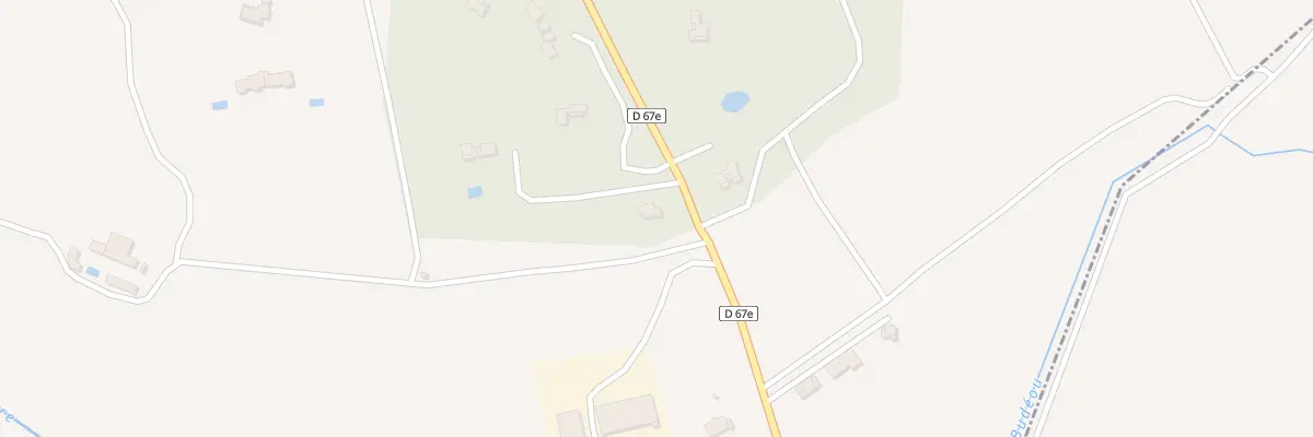 Plan du 1880 Rte de Coudoux à Lambesc
