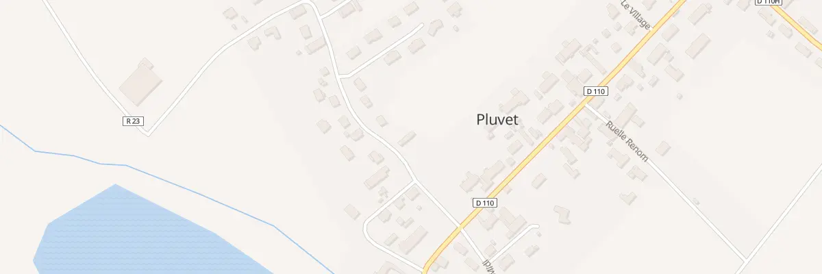 Plan du 2 Rue de la Charbonnière à Pluvet