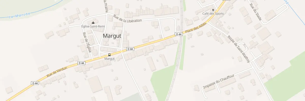 Plan du 7 Rue de Verdun à Margut
