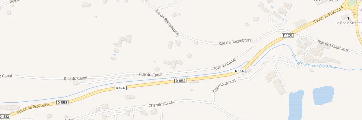 Plan du 338 Rue du Canal à Saint-Just-de-Claix