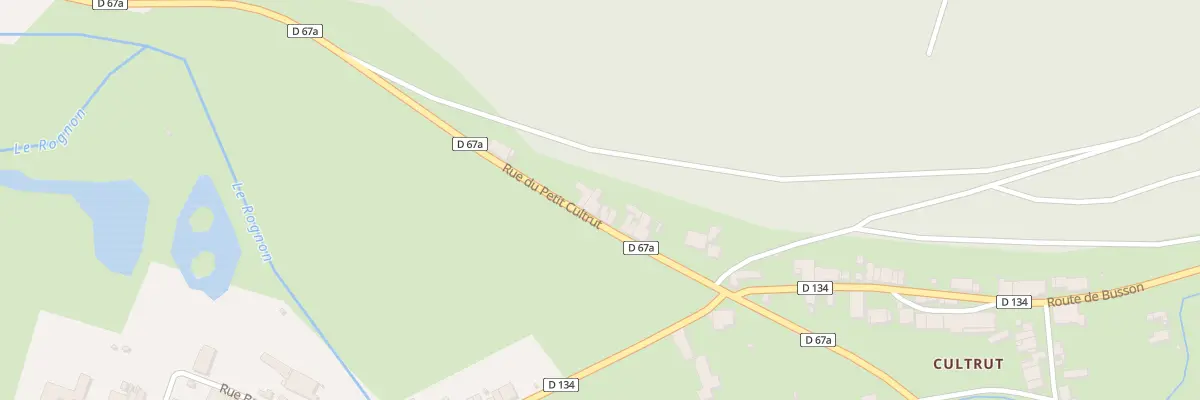 Plan du 13 Rue du Petit Cultrut à Roches-Bettaincourt