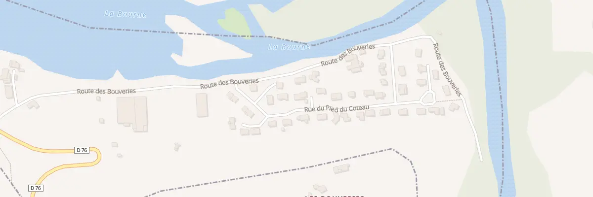 Plan du 9 Rue du Pied du Coteau à Saint-Nazaire-en-Royans