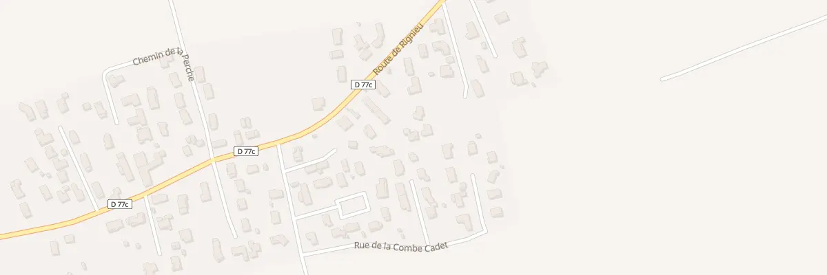Plan du 664 Rte de Rignieu à Chazey-sur-Ain