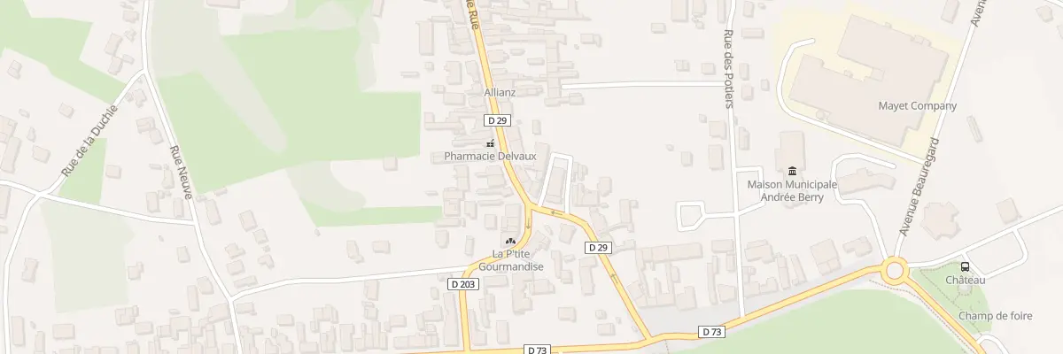 Plan du 4 Grande Rue à Pierre-de-Bresse