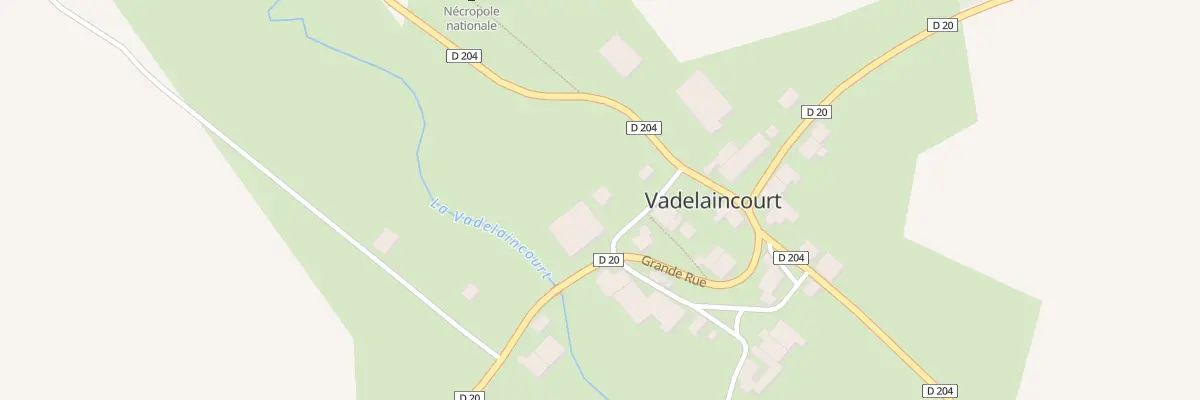 Plan du 4 Rue Montante à Vadelaincourt