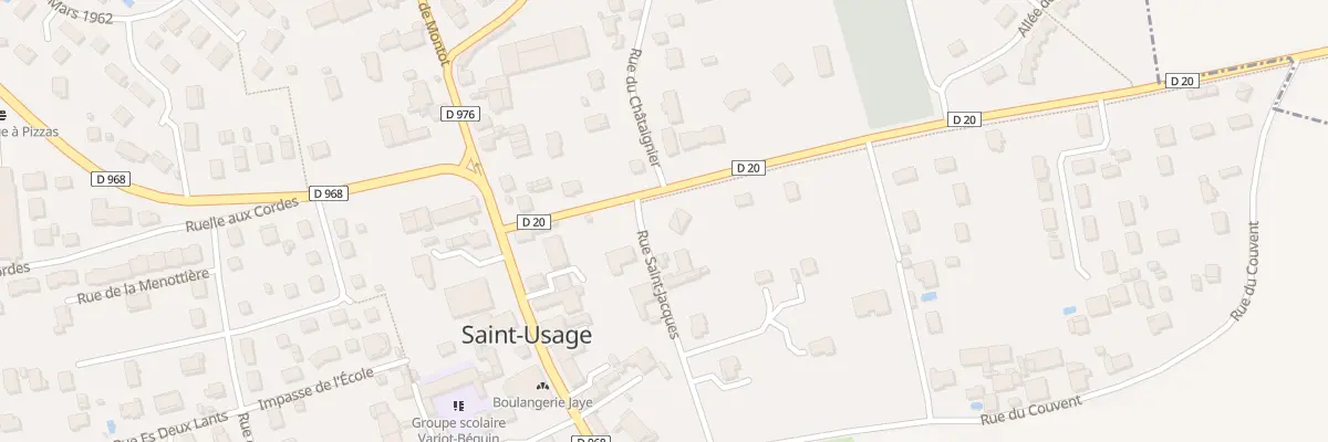 Plan du 24 Rue Saint-Jacques à Saint-Usage