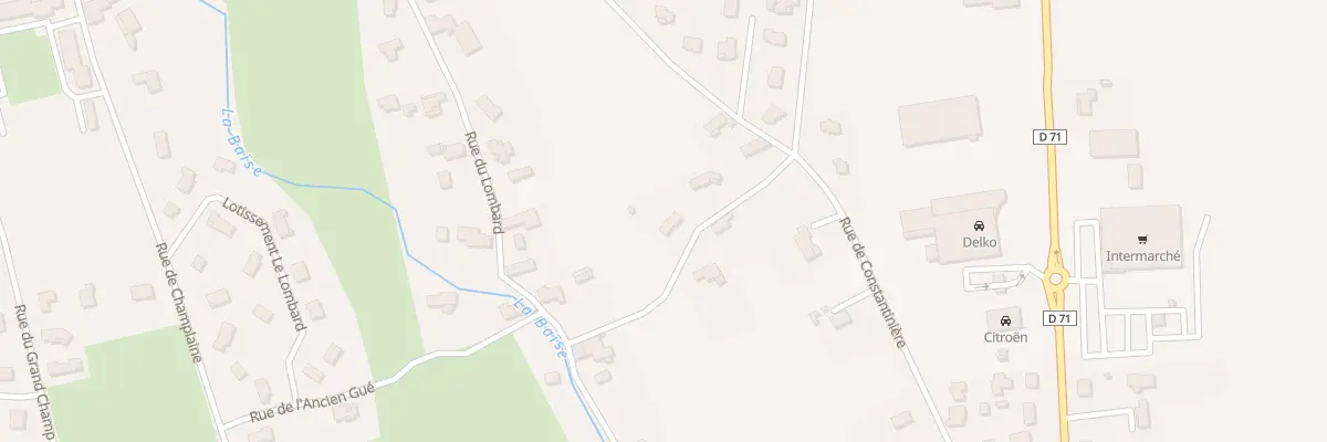 Plan du 88 Rue de l’’Ancien Gué à Saint-Siméon-de-Bressieux