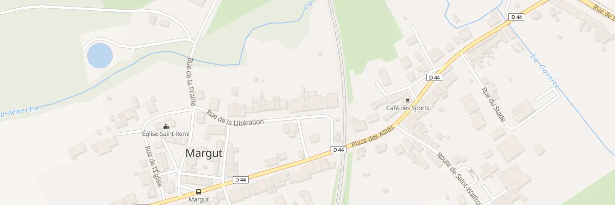 Plan du 12 Rue de la Liberation à Margut