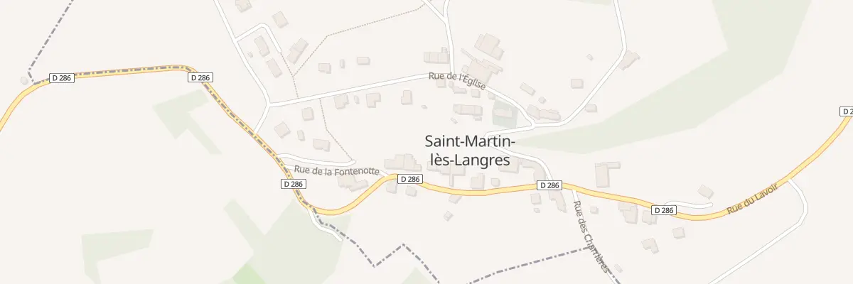 Plan du 14 Rue du Lavoir à Saint-Martin-lès-Langres