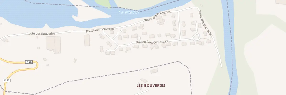 Plan du 16 Rue du Pied du Coteau à Saint-Nazaire-en-Royans