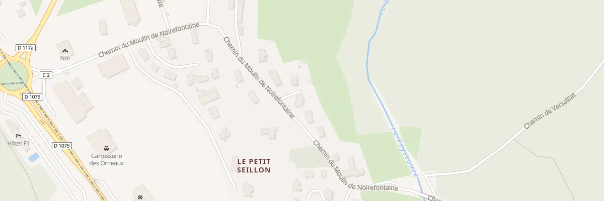 Plan du 5456 Noire Fontaine à Montagnat