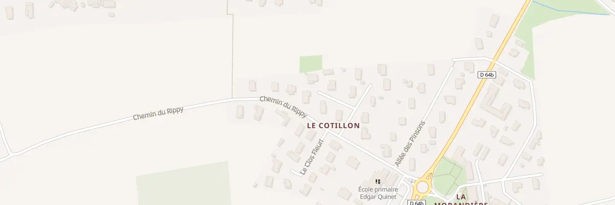Plan du 3 All des Mésanges à Certines