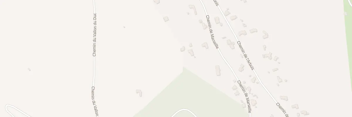 Plan du 895 Che du Vallon du Duc à Velaux