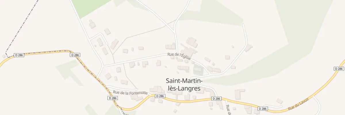 Plan du 5007 Le Village à Saint-Martin-lès-Langres