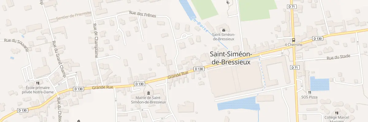 Plan du 302 Gr Grande Rue à Saint-Siméon-de-Bressieux