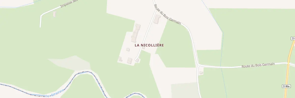 Plan du 121 Imp de la Sabliere à Beaupont