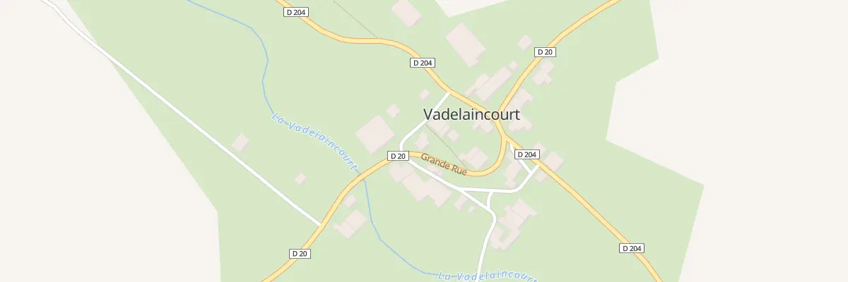 Plan du 12 Gr Grande Rue à Vadelaincourt