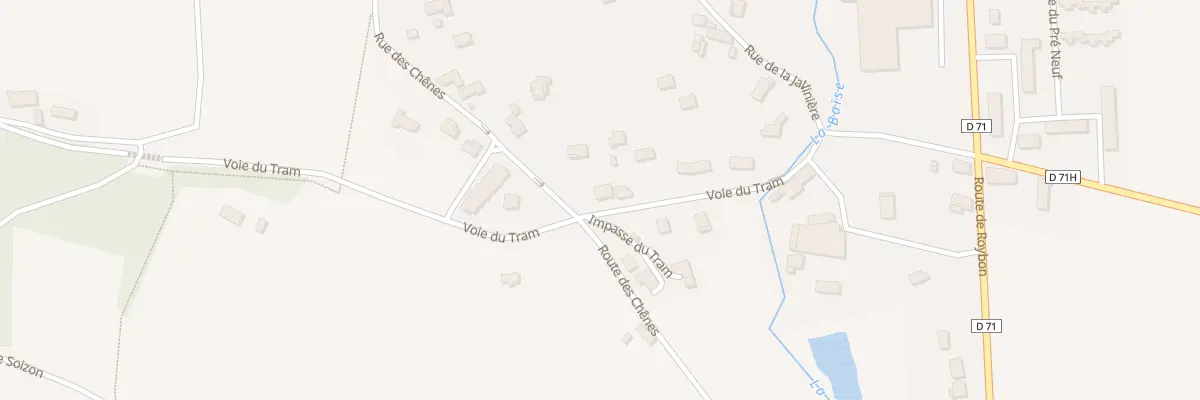 Plan du 324 Vc du Tram à Saint-Siméon-de-Bressieux