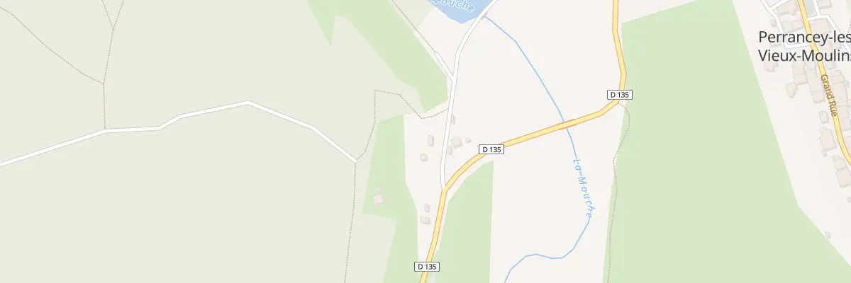 Plan du 9003 Rte de Voisines à Perrancey-les-Vieux-Moulins