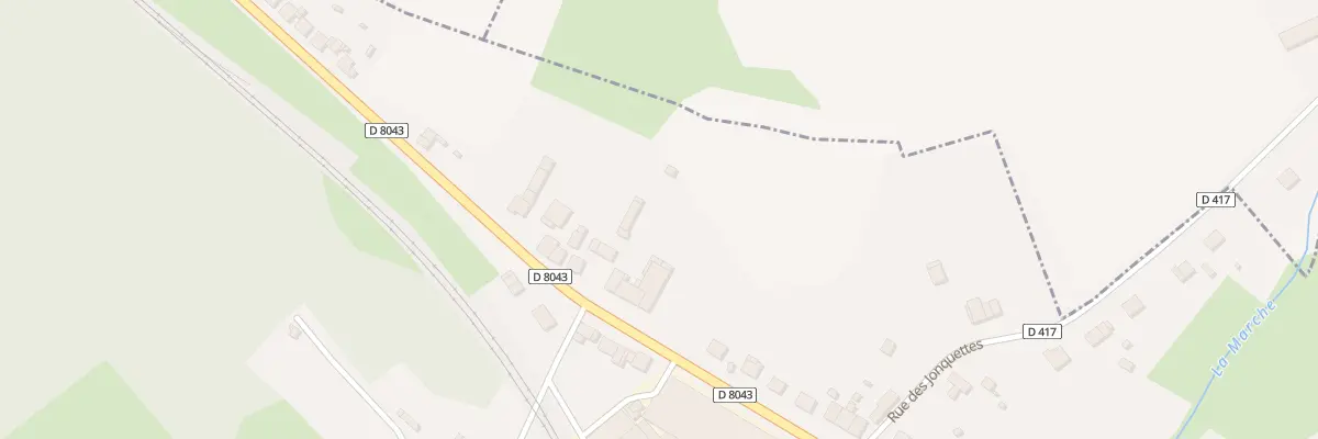 Plan du 2 Av de la Gare à Moiry