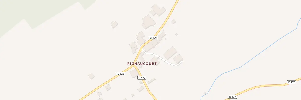 Plan du 7 Rue de l’Eglise de Rignaucourt aux Trois-Domaines