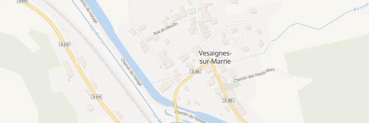 Plan du 6 Rue de la Marne à Vesaignes-sur-Marne