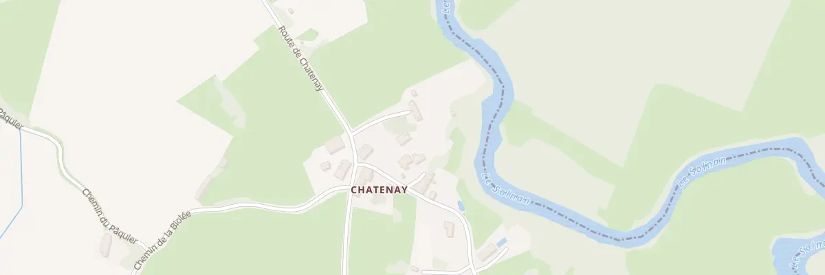 Plan du 5122 Chatenay à Sainte-Croix-en-Bresse