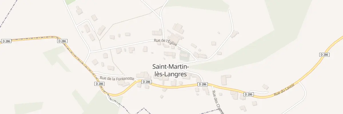 Plan du 20 Rue de l’Eglise à Saint-Martin-lès-Langres