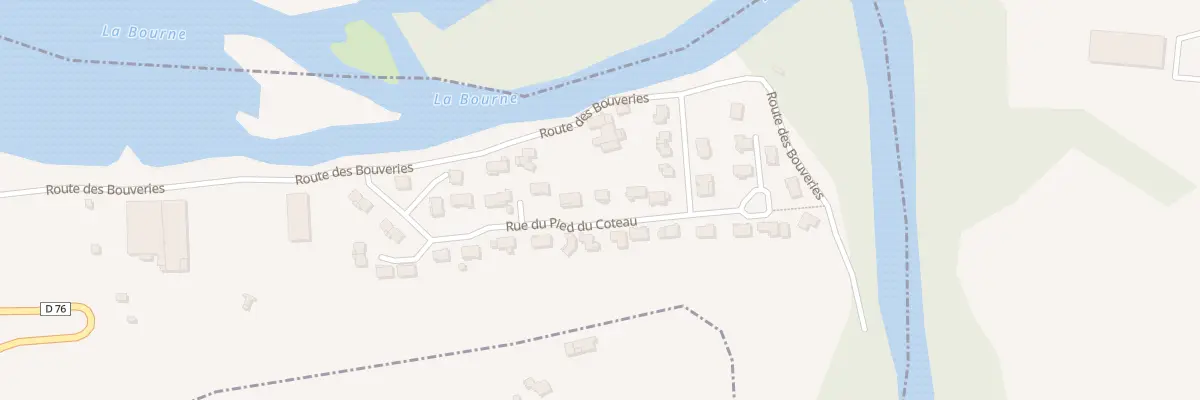 Plan du 19 Rue du Pied du Coteau à Saint-Nazaire-en-Royans