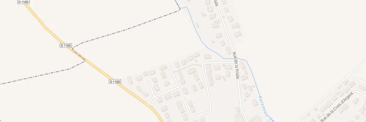 Plan du 7 Rue de la Carenne à Collonges-et-Premières