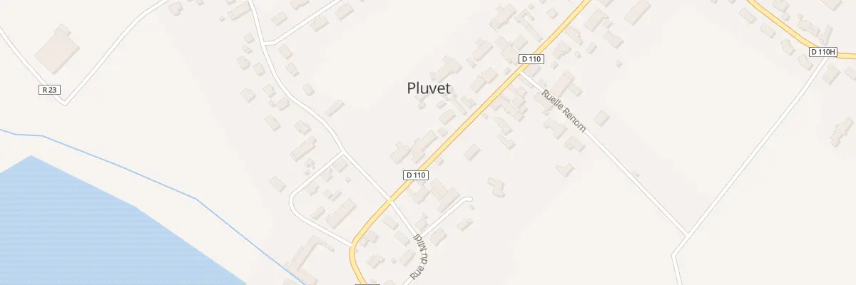 Plan du 22 Rue Grande Rue à Pluvet
