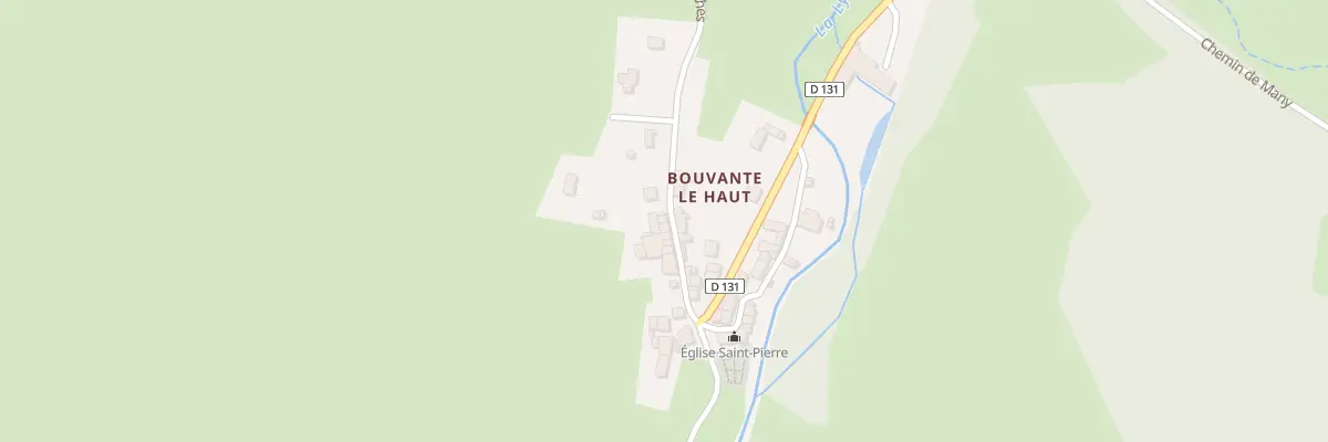Plan du 65 Che des Blaches à Bouvante