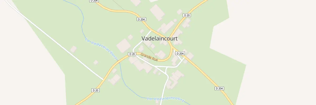 Plan du 10 Gr Grande Rue à Vadelaincourt