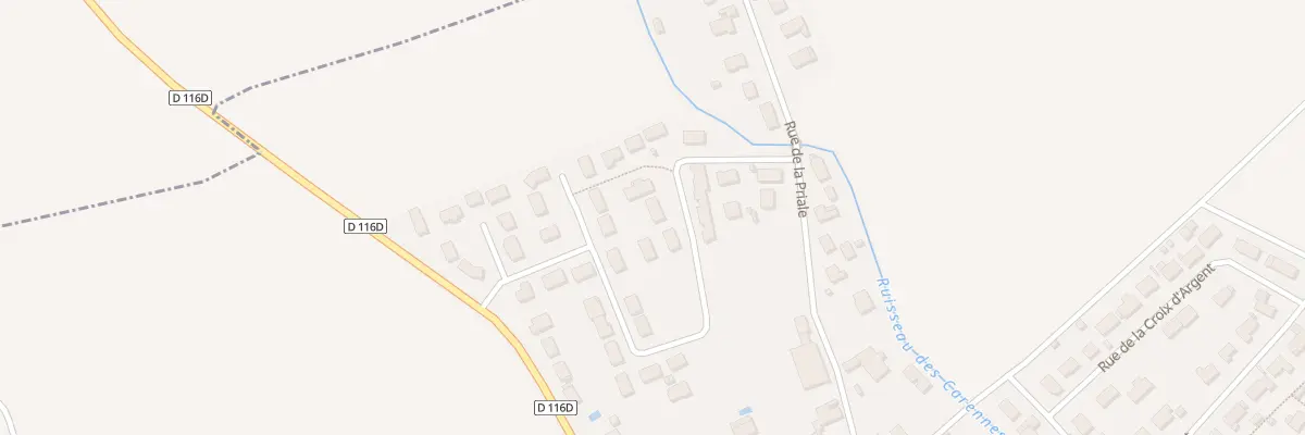 Plan du 11 Rue de la Carenne à Collonges-et-Premières