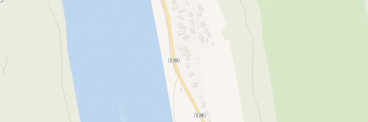 Plan du 16 Rte du Lac à Perrancey-les-Vieux-Moulins