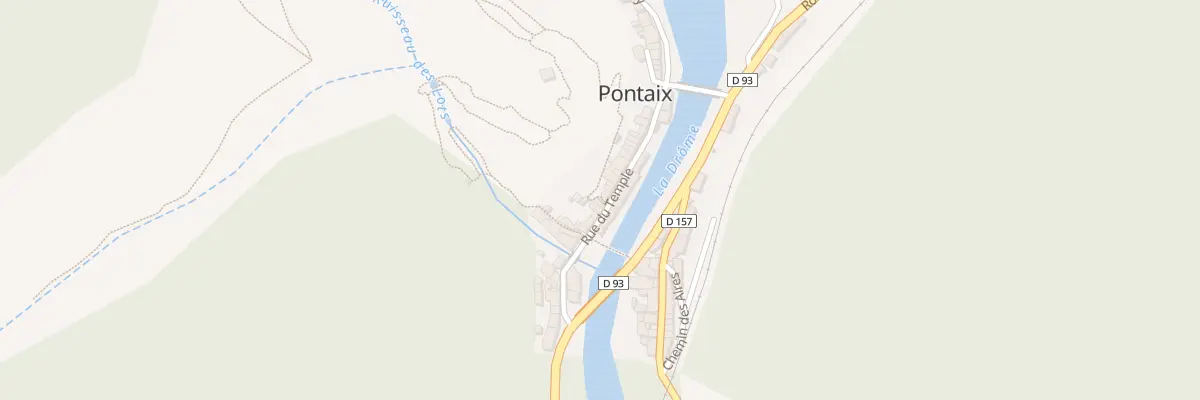 Plan du 5 Mte du Chateau à Pontaix