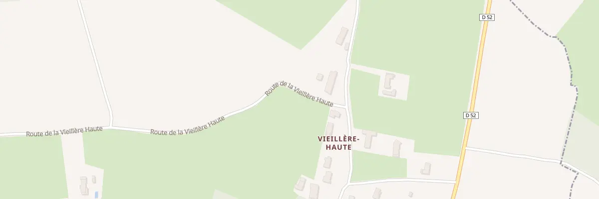 Plan du 269 Rte de la Vieillere Haute à Beaupont