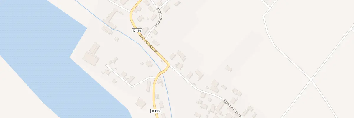 Plan du 5 Rue du Moulin à Pluvet