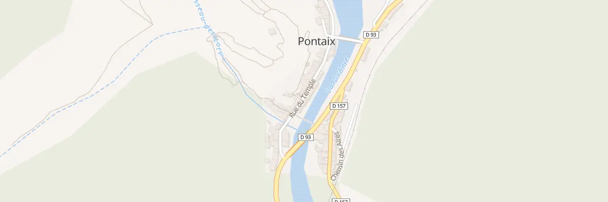 Plan du 118 Rue du Temple à Pontaix
