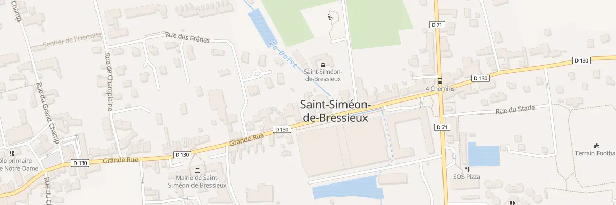 Plan du 204 Gr Grande Rue à Saint-Siméon-de-Bressieux