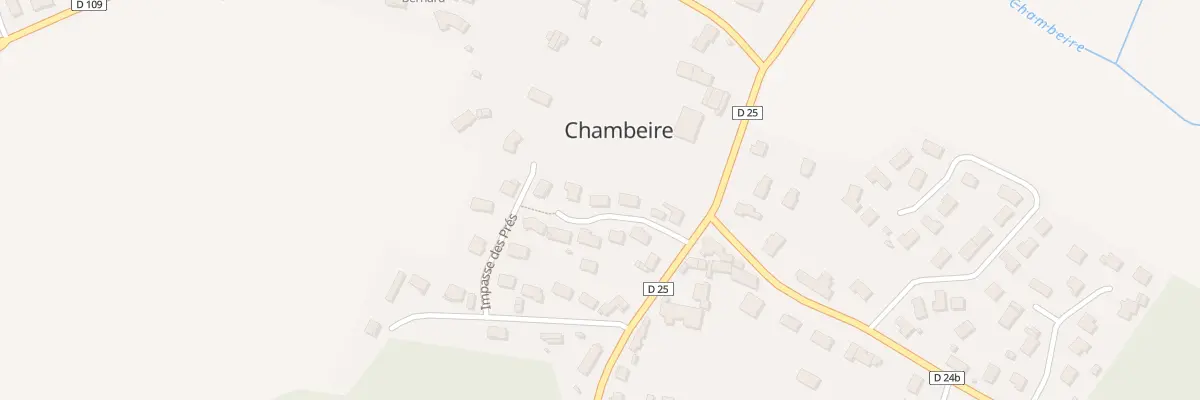 Plan du 3 Imp le Clos Saint-Sauveur à Chambeire