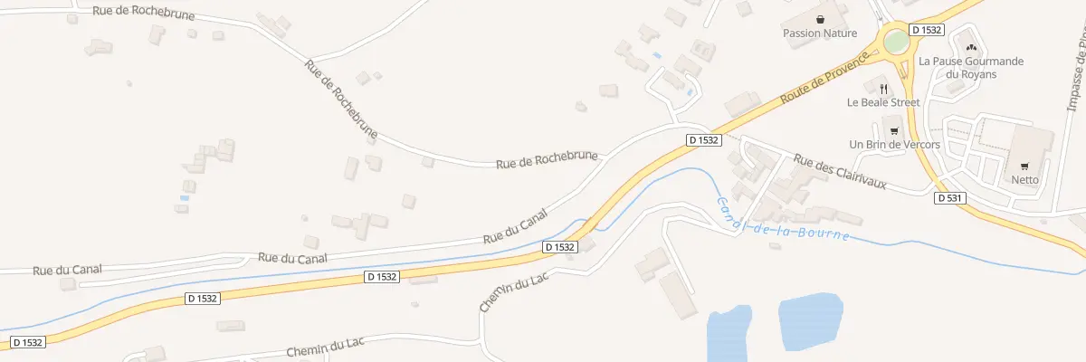 Plan du 43 Rue de Rochebrune à Saint-Just-de-Claix