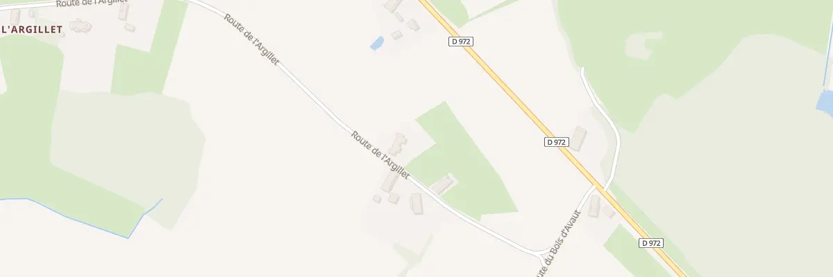 Plan du 1355 Rte de l’Argillet à Bruailles