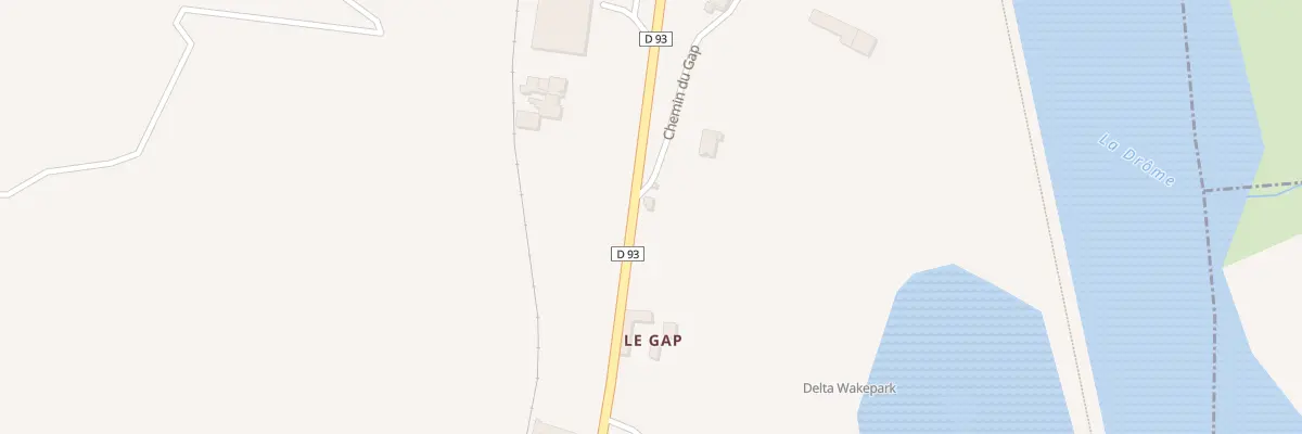 Plan du 5063 Le Gap à Vercheny
