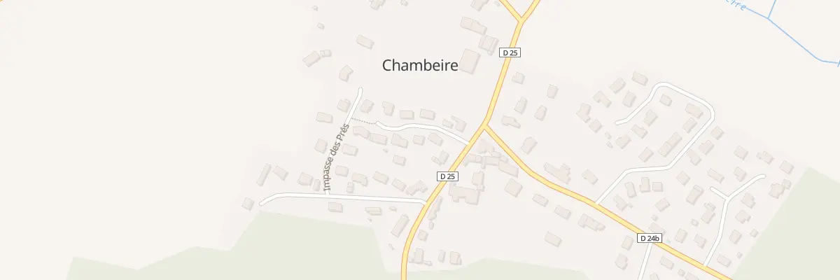 Plan du 2 Imp le Clos Saint-Sauveur à Chambeire