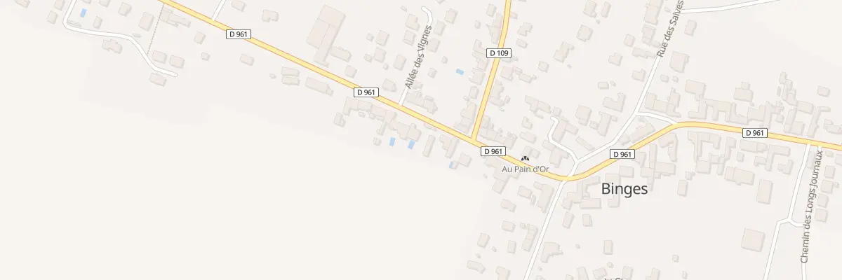 Plan du 9 Rue du Vieux Dijon à Binges